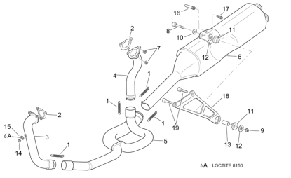 AP8134609 Exhaust hanger