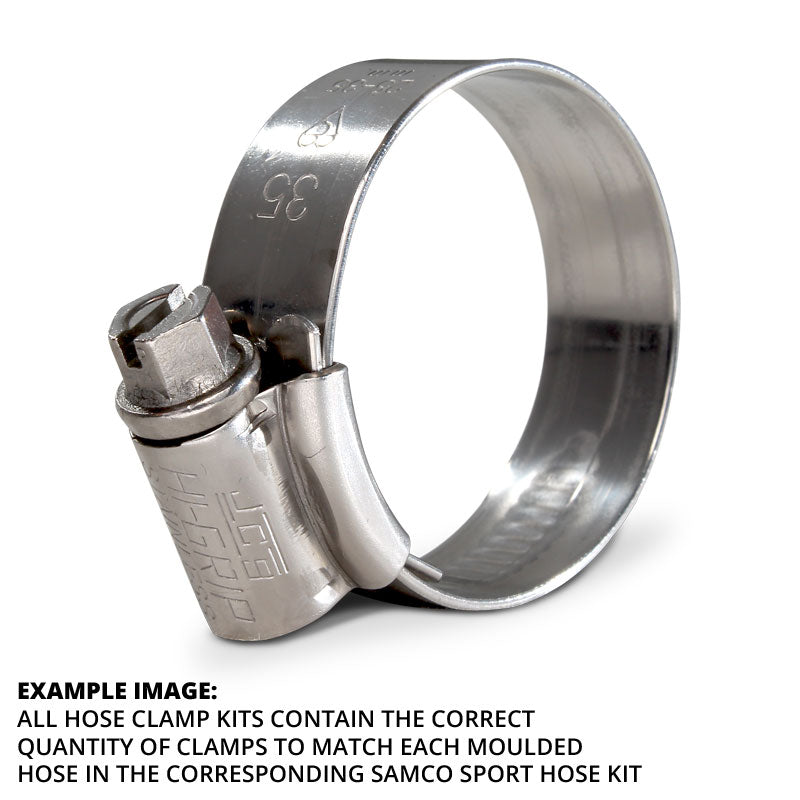 Samco Sport Stainless Steel Radiator Hose Clamp Kit CKAPR-16