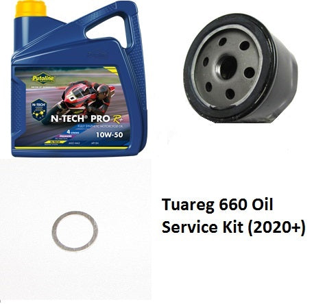 Tuareg 660 (OEM Filter) Oil Service Kit (2020+)